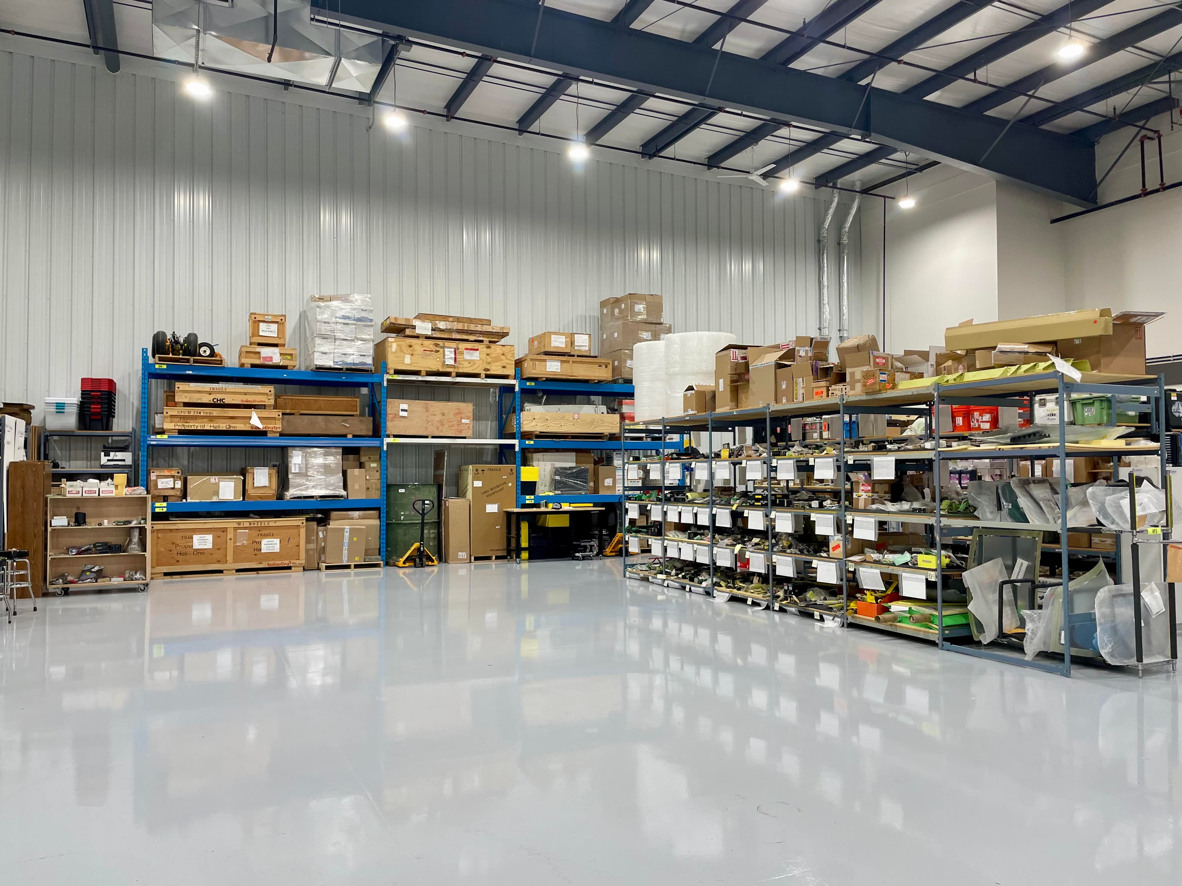 Inside the Canadian Air Parts warehouse — $7M+ inventory